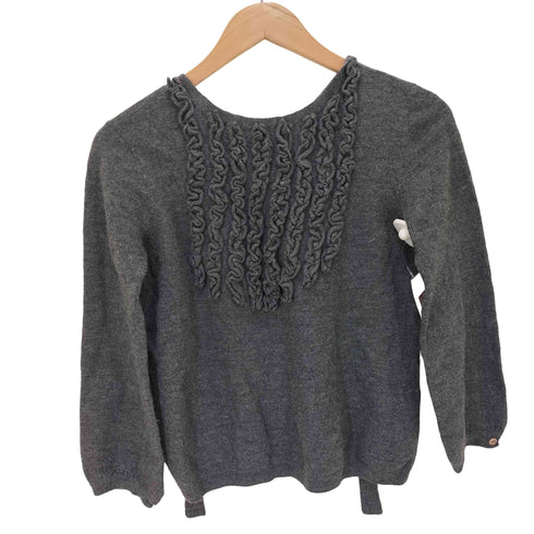 フォーティファイブアールピーエム 45rpm フリルデザイン ウールニット レディース JPN:2