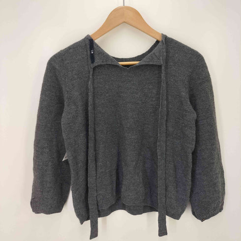 フォーティファイブアールピーエム 45rpm フリルデザイン ウールニット レディース JPN:2