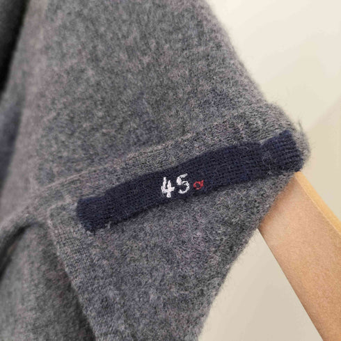 フォーティファイブアールピーエム 45rpm フリルデザイン ウールニット レディース JPN:2