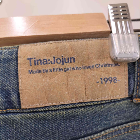 ティーナジョジュン TINA:JOJUN ミディ丈 デニムスカート レディース JPN:S
