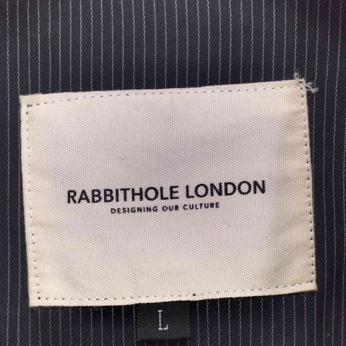 RABBITHOLE LONDON ストライプ切替デニムジャケット import メンズ L
