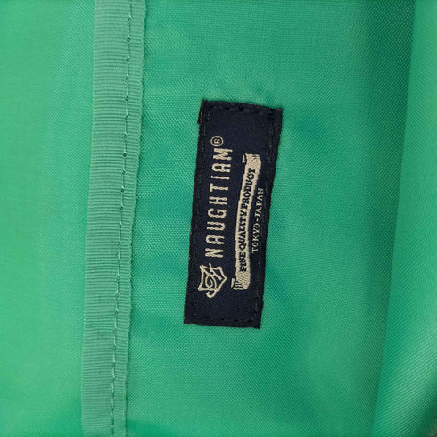 NAUGHTIAMNAUGHTIAM ロゴ タブ バックパック リュック メンズ