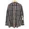 デヴィッドテイラー david taylor L/S ボタンダウンチェックシャツ メンズ JPN:XL