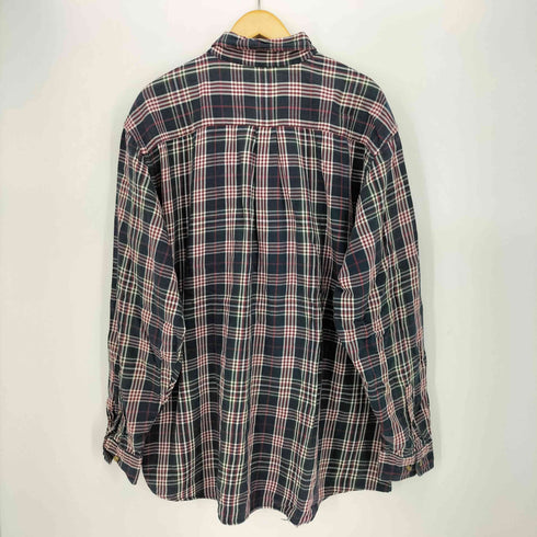 デヴィッドテイラー david taylor L/S ボタンダウンチェックシャツ メンズ JPN:XL