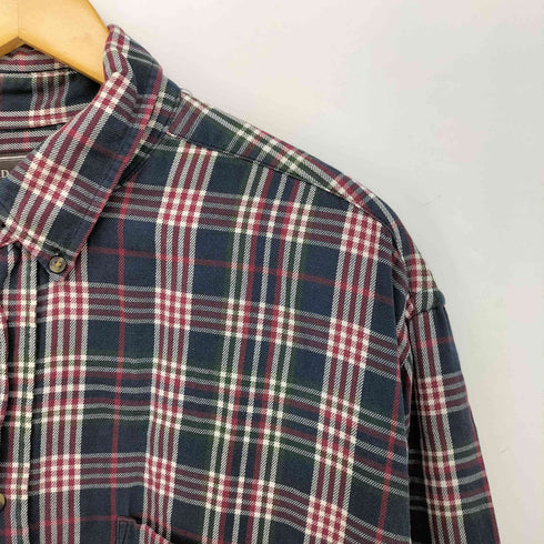 デヴィッドテイラー david taylor L/S ボタンダウンチェックシャツ メンズ JPN:XL