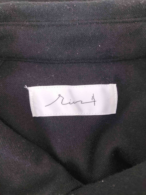 rin by TTAGGG レーヨン混2ポケットシャツ import メンズ L