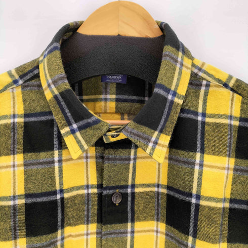 フェアファクス FAIRFAX L/Sネルチェックシャツ メンズ LL