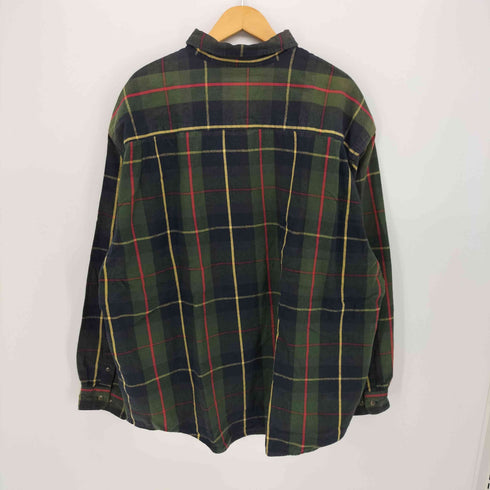 エディーバウアー Eddie Bauer 00s 白タグ L/S チェックシャツ メンズ JPN:XXL