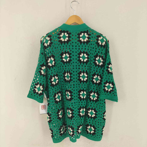 カリフォルニアランチハウス CALIFORNIA RANCH HOUSE クロシェニット半袖クロシェニットポロシャツ メンズ JPN:L