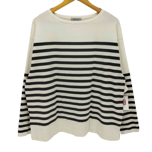 オーディナリーフィッツ Ordinary fits ボーダーバスクシャツ メンズ JPN:3
