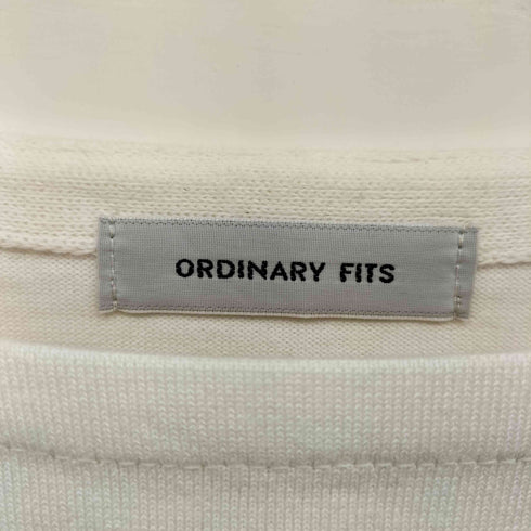 オーディナリーフィッツ Ordinary fits ボーダーバスクシャツ メンズ JPN:3