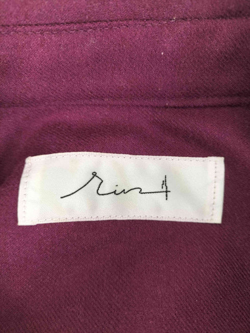 rin by TTAGGG レーヨン混2ポケットシャツ import メンズ L