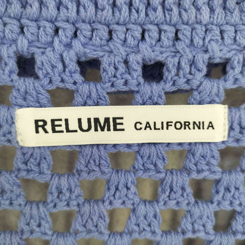 ジャーナルスタンダードレリューム JOURNAL STANDARD relume ALIFORNIA CROCHET HANDKNIT クロシェニットトップス メンズ JPN:L