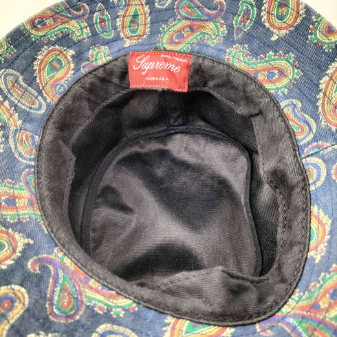 シュプリーム Supreme Paisley ペイズリー 総柄 バケット ハット メンズ SMALL/MEDIUM