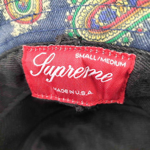 シュプリーム Supreme Paisley ペイズリー 総柄 バケット ハット メンズ SMALL/MEDIUM