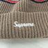 シュプリーム Supreme 12AW Loose Gauge Stripe Beanie ルーズ ゲージ ストライプ ビーニー ニット キャップ メンズ
