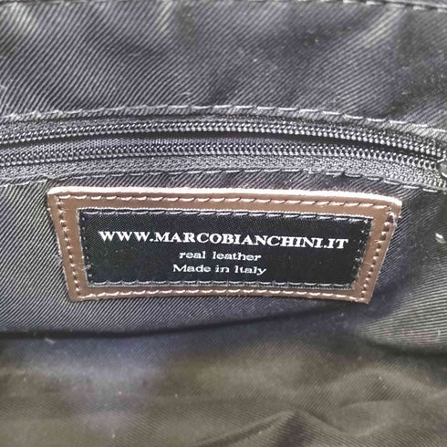 マルコビアンチーニ MARCO BIANCHINI イタリア製 2WAY レザー ショルダーバッグ レディース