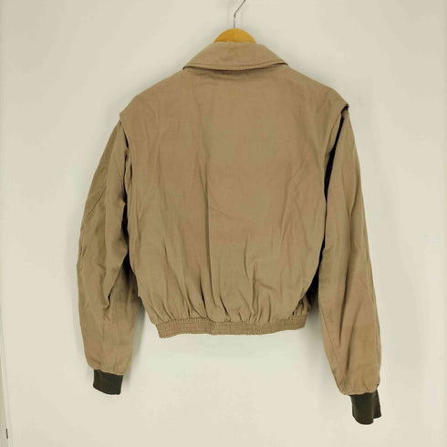 LIBERTO フランス製 裏地キルト フラップ ポケット フライト ジャケット メンズ import:M