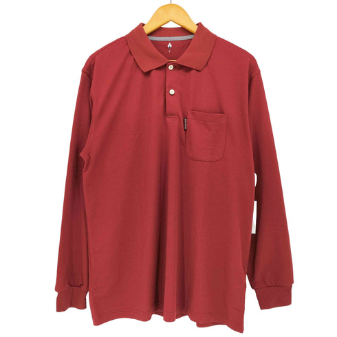モンベル mont bell WIC.ロングスリーブ ポロシャツ メンズ JPN:L