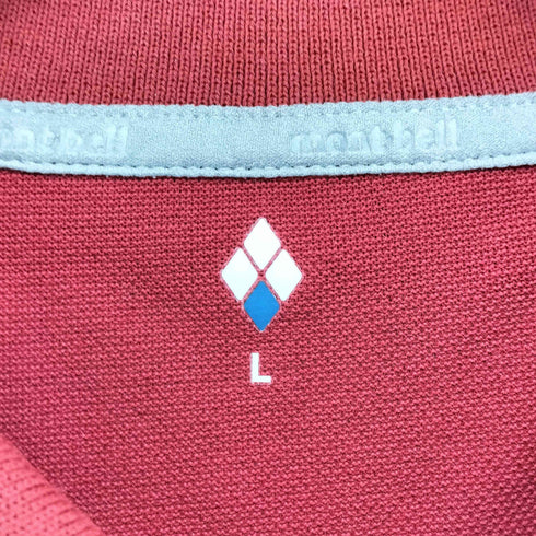 モンベル mont bell WIC.ロングスリーブ ポロシャツ メンズ JPN:L