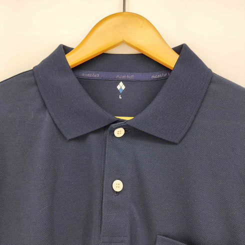 モンベル mont bell WIC.ロングスリーブ ポロシャツ メンズ JPN:L