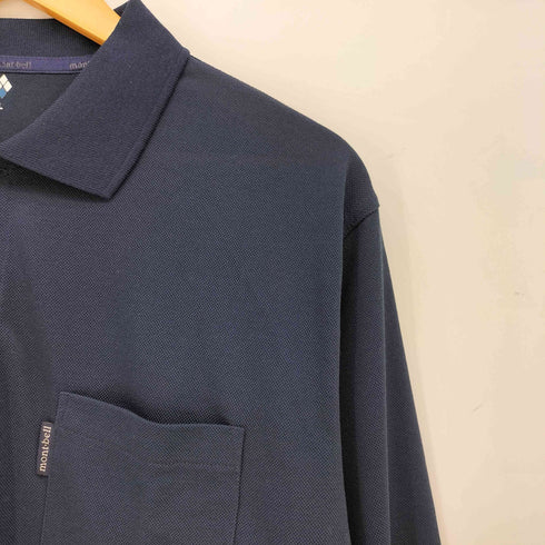 モンベル mont bell WIC.ロングスリーブ ポロシャツ メンズ JPN:L