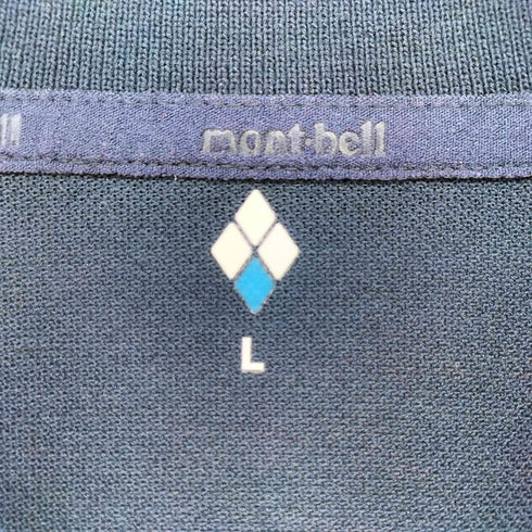 モンベル mont bell WIC.ロングスリーブ ポロシャツ メンズ JPN:L