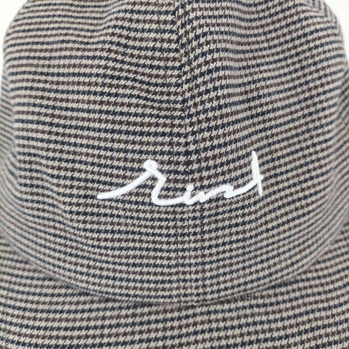 rin by TTAGGG 千鳥格子柄キャップ import メンズ