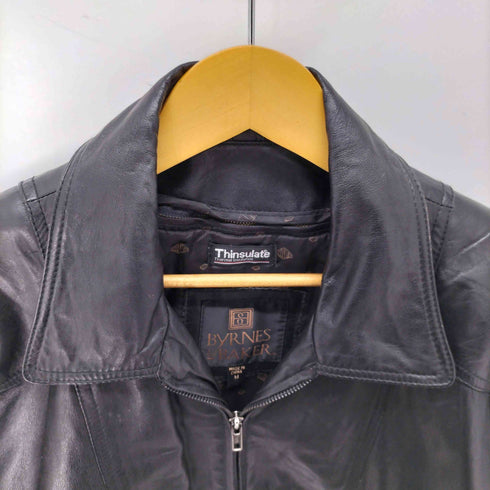 byrnes&baker thinsalate レザージャケット メンズ import:M