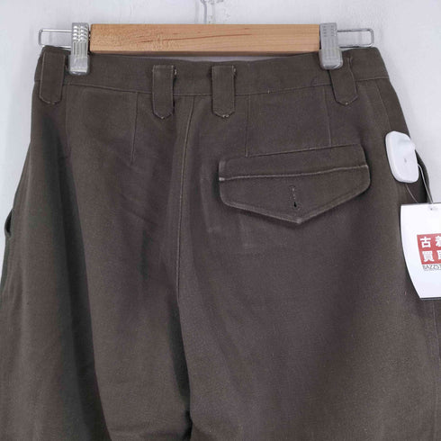 GNOME MEN'S 2タック コットンワイドパンツ レディース JPN:S