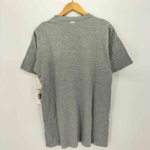 パパス papas Pロゴプリント ヘンリーネックTシャツ メンズ