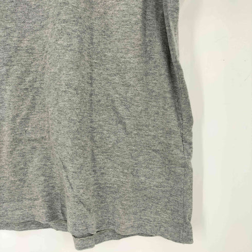 パパス papas Pロゴプリント ヘンリーネックTシャツ メンズ