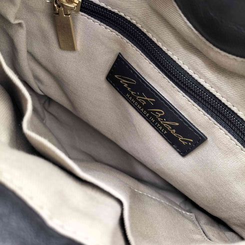 Anita Bilardi イタリア製 レザー ショルダーバック レディース