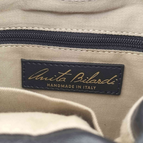 Anita Bilardi イタリア製 レザー ショルダーバック レディース