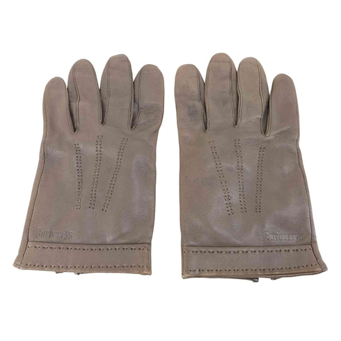 バーバリー BURBERRY ロゴ刻印 レザーグローブ メンズ