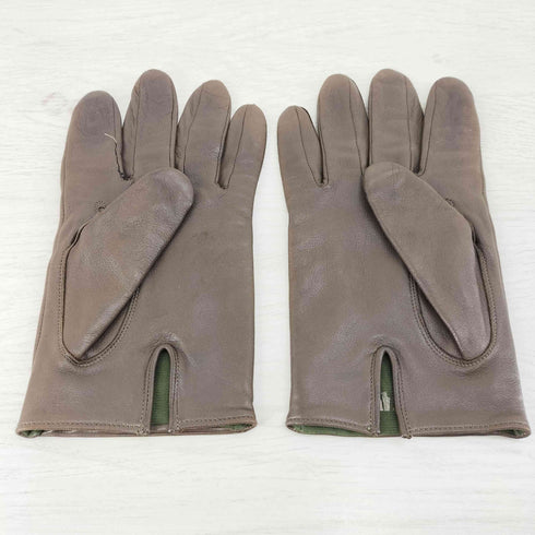 バーバリー BURBERRY ロゴ刻印 レザーグローブ メンズ