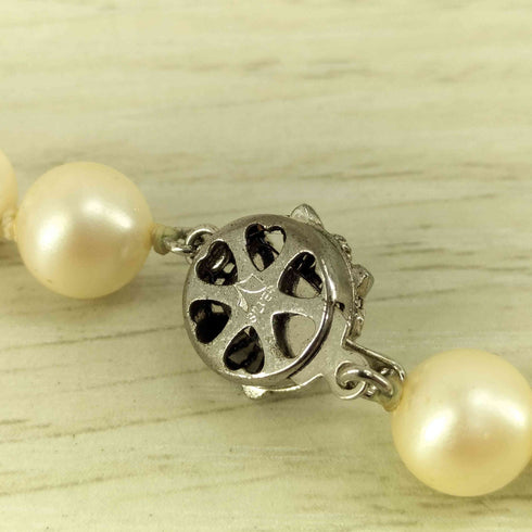 silver刻印 パールネックレス メンズ