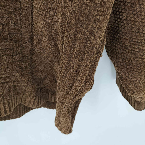 ヤシキ yashiki 総柄デザイン クルーネックニット セーター メンズ 3