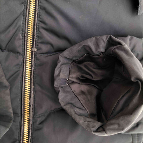 ザラ ZARA フェイクファー ロング ダウンコート レディース import:M