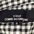 トリココムデギャルソン tricot COMME des GARCONS AD2000 ノースリーブギンガムチェックブラウス レディース JPN:S