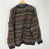 エルエルビーン L.L.Bean 80-90S スコットランド製 ノルディック柄 フェアアイル ウール ニット セーター メンズ import:L