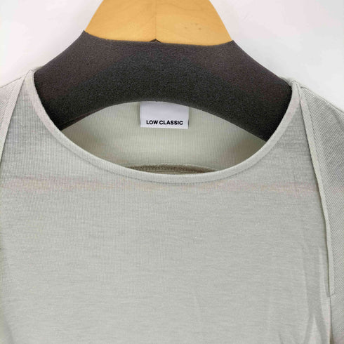 LOWCLASSIC デザインクルーネックL/S カットソー レディース JPN:S