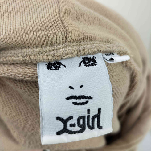エックスガール X-girl FLY PATCH SWEAT HOODIE レディース JPN:M