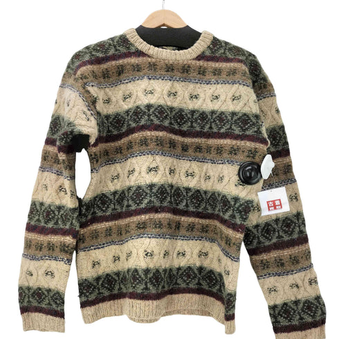 エルエルビーン L.L.Bean 80-90S ノルディック柄 フェアアイル ウール ニット セーター メンズ import:M