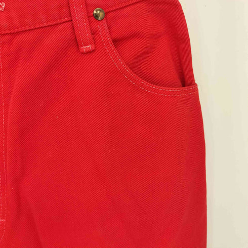 ラングラー Wrangler カットオフ ワイドデニムパンツ メンズ