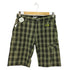 オークリー OAKLEY チェック柄 ロゴ刺繍 ショートパンツ メンズ 32