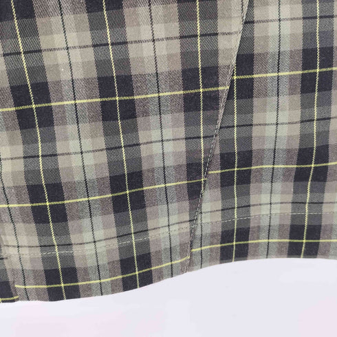 オークリー OAKLEY チェック柄 ロゴ刺繍 ショートパンツ メンズ 32