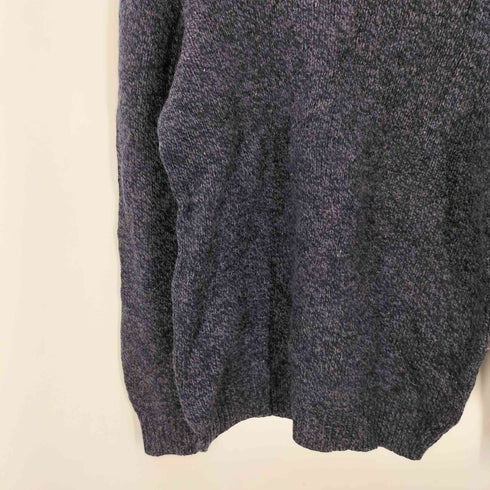 エルエルビーン L.L.Bean 00S LAMB'S WOOL ラムウール メランジ ローゲージ ニット セーター メンズ import:L