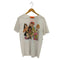 SHOPPING IS THE BEST MEDICINE キャラクタープリント クルーネック半袖Tシャツ カットソー メンズ M