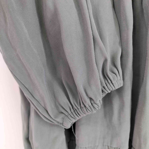 ザラ ZARA ティアードシャツチュニックワンピース レディース M